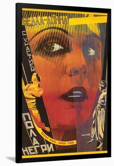 Russian Bella Donna Film Poster-null-Framed Art Print