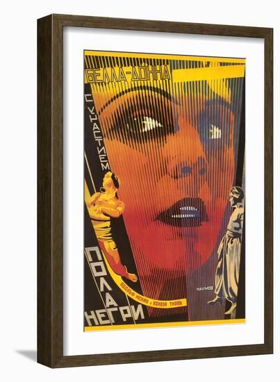 Russian Bella Donna Film Poster-null-Framed Art Print