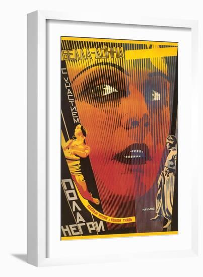 Russian Bella Donna Film Poster-null-Framed Art Print