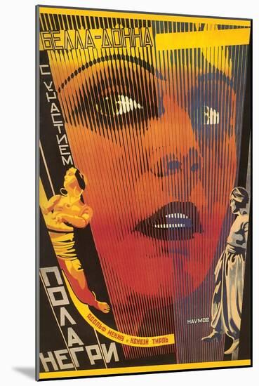 Russian Bella Donna Film Poster-null-Mounted Art Print