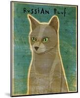 Russian Blue-John Golden-Mounted Giclee Print