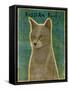 Russian Blue-John W Golden-Framed Stretched Canvas