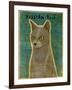 Russian Blue-John W Golden-Framed Giclee Print