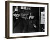 Russian Bolshevik Leader Vladimir Lenin and His Wife, Nadezhda Krupskaya, Russia, 1922-null-Framed Giclee Print