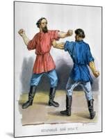 Russian Boxers, c1836-Fedor Solntsev-Mounted Giclee Print