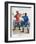 Russian Boxers, c1836-Fedor Solntsev-Framed Giclee Print