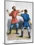 Russian Boxers, c1836-Fedor Solntsev-Mounted Giclee Print