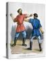 Russian Boxers, c1836-Fedor Solntsev-Stretched Canvas