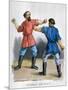 Russian Boxers, c1836-Fedor Solntsev-Mounted Premium Giclee Print