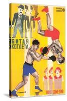 Russian Boxing Film Poster-null-Stretched Canvas