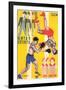 Russian Boxing Film Poster-null-Framed Art Print