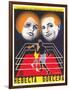 Russian Boxing Film Poster-null-Framed Art Print