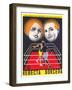 Russian Boxing Film Poster-null-Framed Art Print