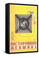 Russian Camera Film Poster-null-Framed Stretched Canvas