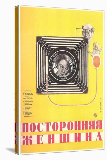 Russian Camera Film Poster-null-Stretched Canvas