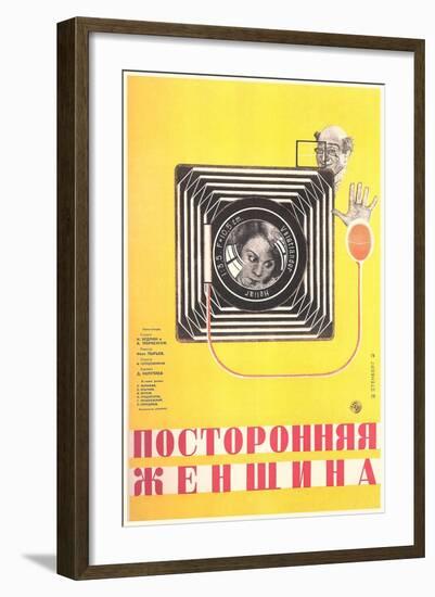 Russian Camera Film Poster-null-Framed Art Print