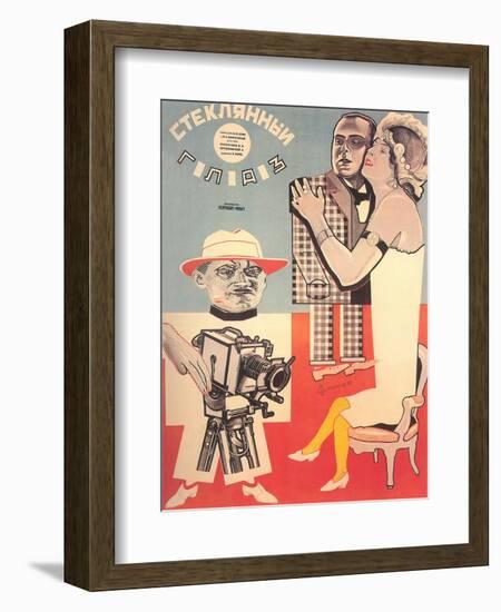 Russian Cameraman Poster-null-Framed Art Print