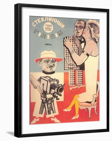 Russian Cameraman Poster-null-Framed Art Print