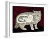 Russian Cat-Ditz-Framed Giclee Print