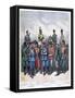 Russian Cavalry, 1892-Henri Meyer-Framed Stretched Canvas