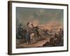 Russian Cavalry Attacking French Infantry at Borodino, 1812-Denis Dighton-Framed Giclee Print