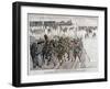 Russian Cavalry Heading into Mandchourie, China, 1900-Eugene Damblans-Framed Giclee Print