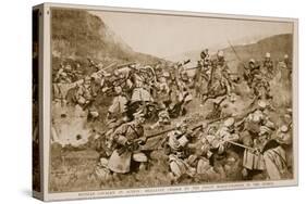 Russian Cavalry in Action: Brilliant Charge by the Finest Horse-Soldiers in the World, 1914-Richard Affman-Stretched Canvas