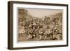 Russian Cavalry in Action: Brilliant Charge by the Finest Horse-Soldiers in the World, 1914-Richard Affman-Framed Giclee Print