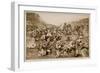 Russian Cavalry in Action: Brilliant Charge by the Finest Horse-Soldiers in the World, 1914-Richard Affman-Framed Giclee Print