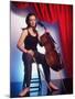 Russian Cellist Nina Kotova in Casual Full Length Portrait with Her Cello-Ted Thai-Mounted Premium Photographic Print