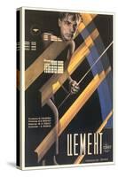 Russian Cement Film Poster-null-Stretched Canvas