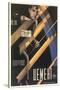 Russian Cement Film Poster-null-Stretched Canvas