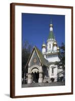 Russian Church of St Nicholas, Sofia, Bulgaria-null-Framed Giclee Print