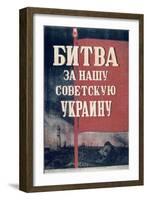 Russian Cinema Poster, 1943-null-Framed Giclee Print
