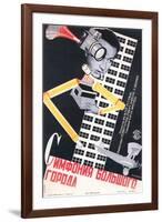 Russian City Symphony Poster-null-Framed Art Print