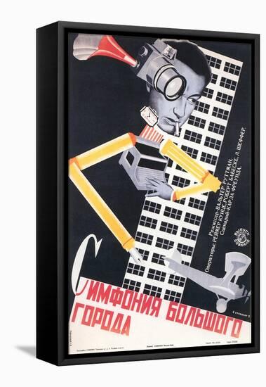 Russian City Symphony Poster-null-Framed Stretched Canvas