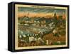 Russian Civil War, Siberian Intervention-Science Source-Framed Stretched Canvas