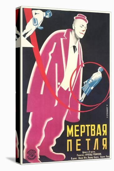 Russian Clown Film Poster-null-Stretched Canvas