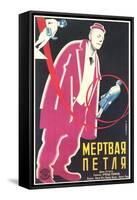 Russian Clown Film Poster-null-Framed Stretched Canvas