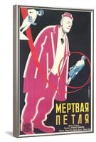 Russian Clown Film Poster-null-Framed Art Print