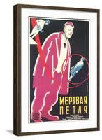 Russian Clown Film Poster-null-Framed Art Print