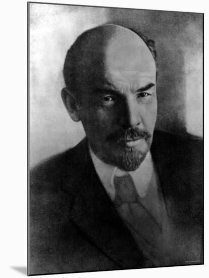 Russian Communist Leader Vladimir Lenin-null-Mounted Premium Photographic Print