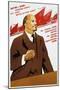 Russian Communist Party Poster, 1940-null-Mounted Giclee Print