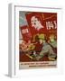Russian Communist Poster, 1943-null-Framed Premium Giclee Print