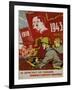 Russian Communist Poster, 1943-null-Framed Giclee Print