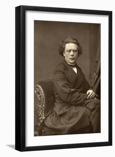 Russian Composer Anton Rubinstein-null-Framed Giclee Print