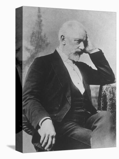 Russian Composer Peter Ilyich Tchaikovsky, 1840-1893-null-Stretched Canvas