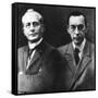 Russian Conductor Alexander Siloti and Composer Sergei Rachmaninov, Early 20th Century-null-Framed Stretched Canvas