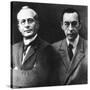 Russian Conductor Alexander Siloti and Composer Sergei Rachmaninov, Early 20th Century-null-Stretched Canvas