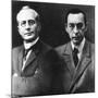 Russian Conductor Alexander Siloti and Composer Sergei Rachmaninov, Early 20th Century-null-Mounted Giclee Print